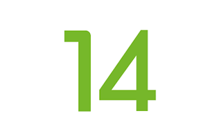 Number Fourteen PNG