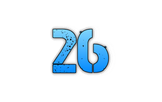 Number Twenty Six PNG