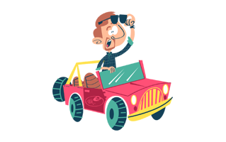 4x4 Sticker PNG
