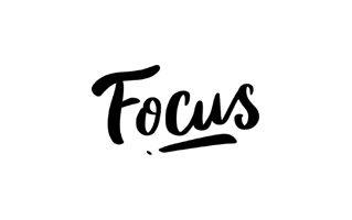 Focus free sticker PNG