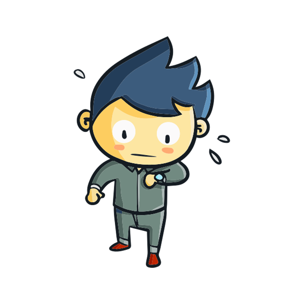 Hurry sticker Transparent Image