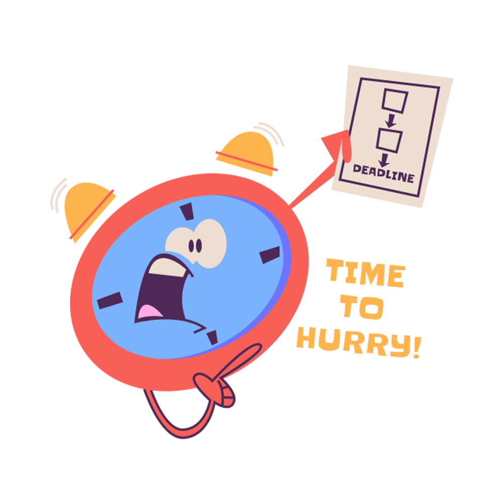 Hurry sticker Transparent Picture