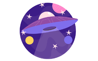 Science Fiction Free Sticker PNG