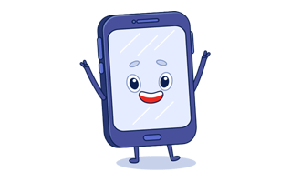 Smartphone Free Sticker PNG