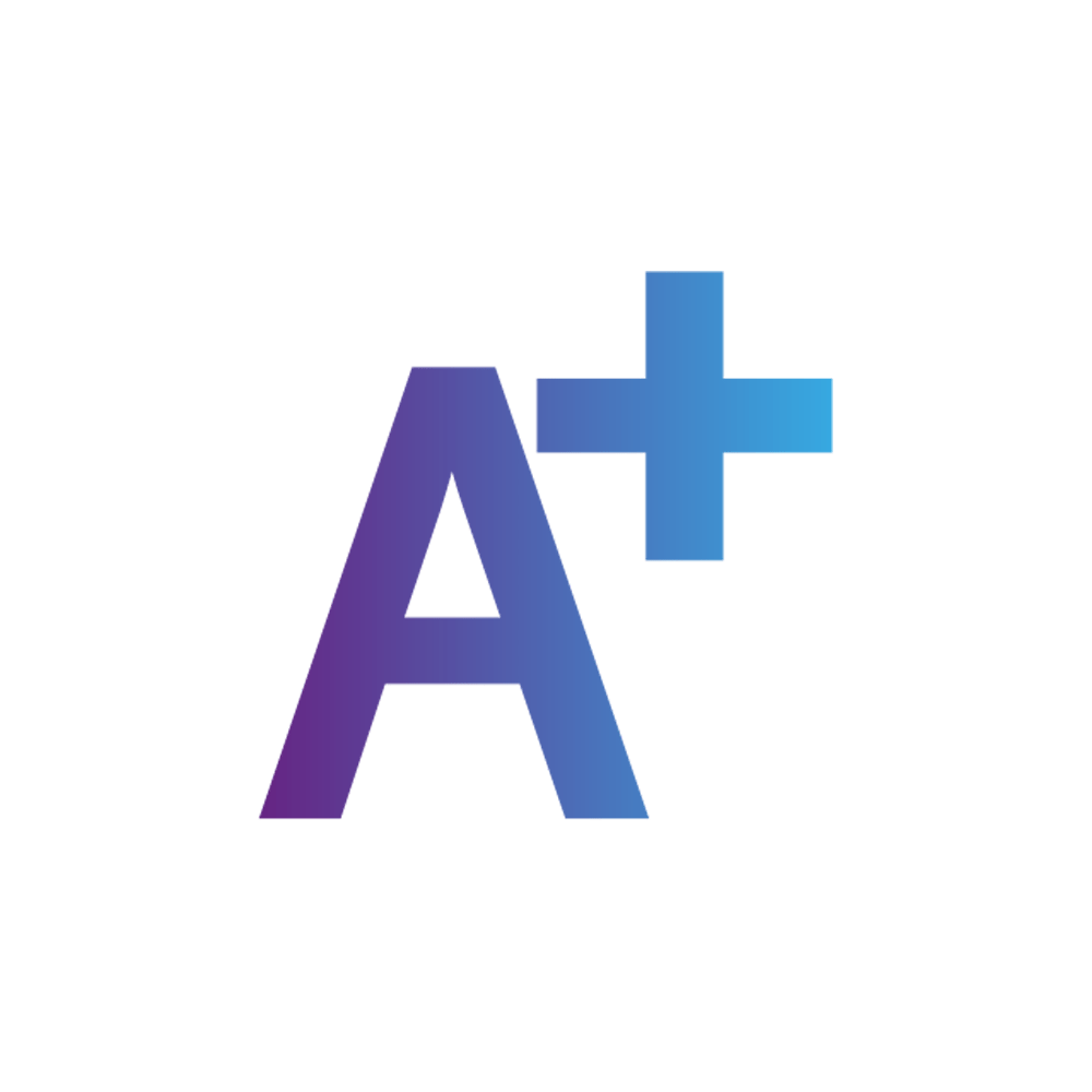 A Plus Free Sticker Transparent Image