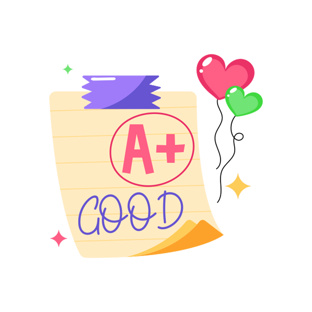 A Plus Free Sticker Transparent Picture