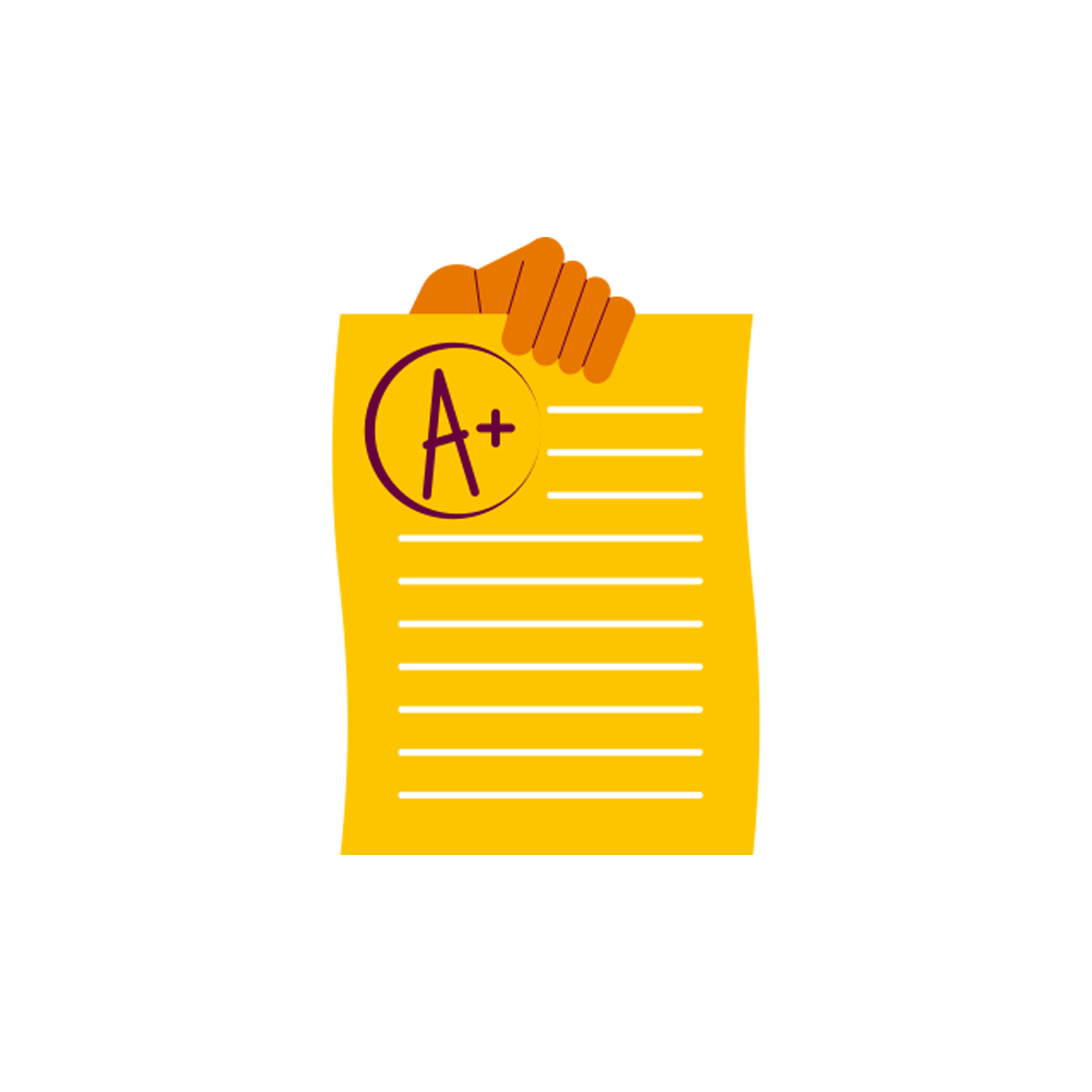 A Plus Sticker Transparent Photo
