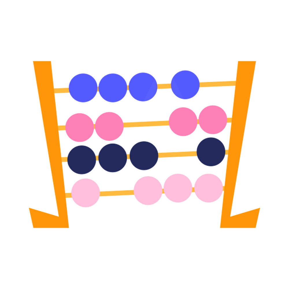 Abacus Free Sticker Transparent Clipart