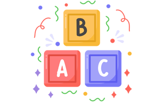 Abc Block Free Sticker PNG
