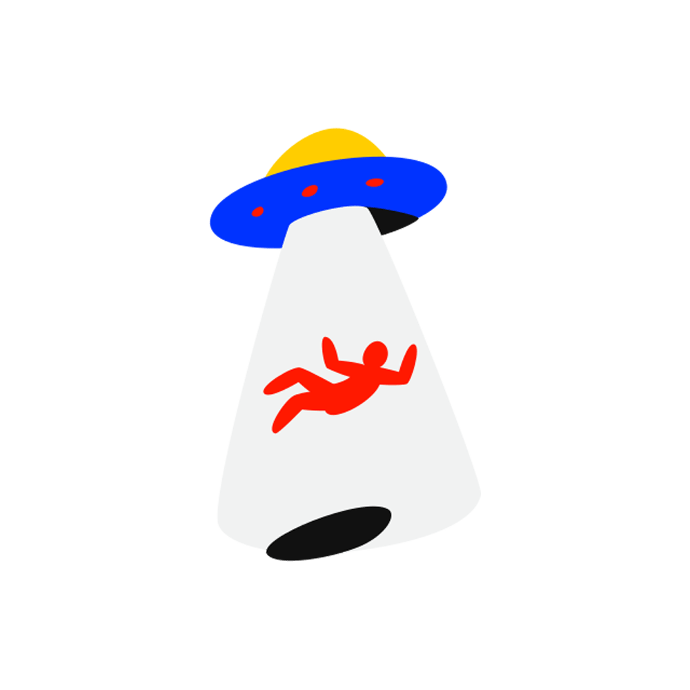 Abduction Free Sticker Transparent Picture