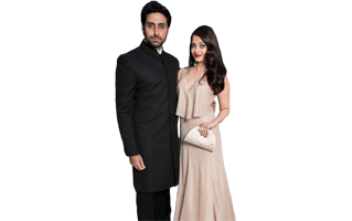 Abhishek Bachchan and Aishwarya PNG