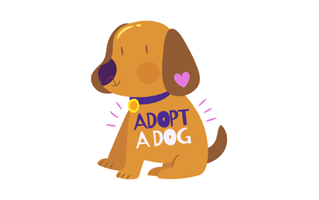 Adopt Free Sticker PNG