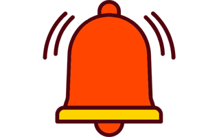 Alarm Bell Free Sticker PNG
