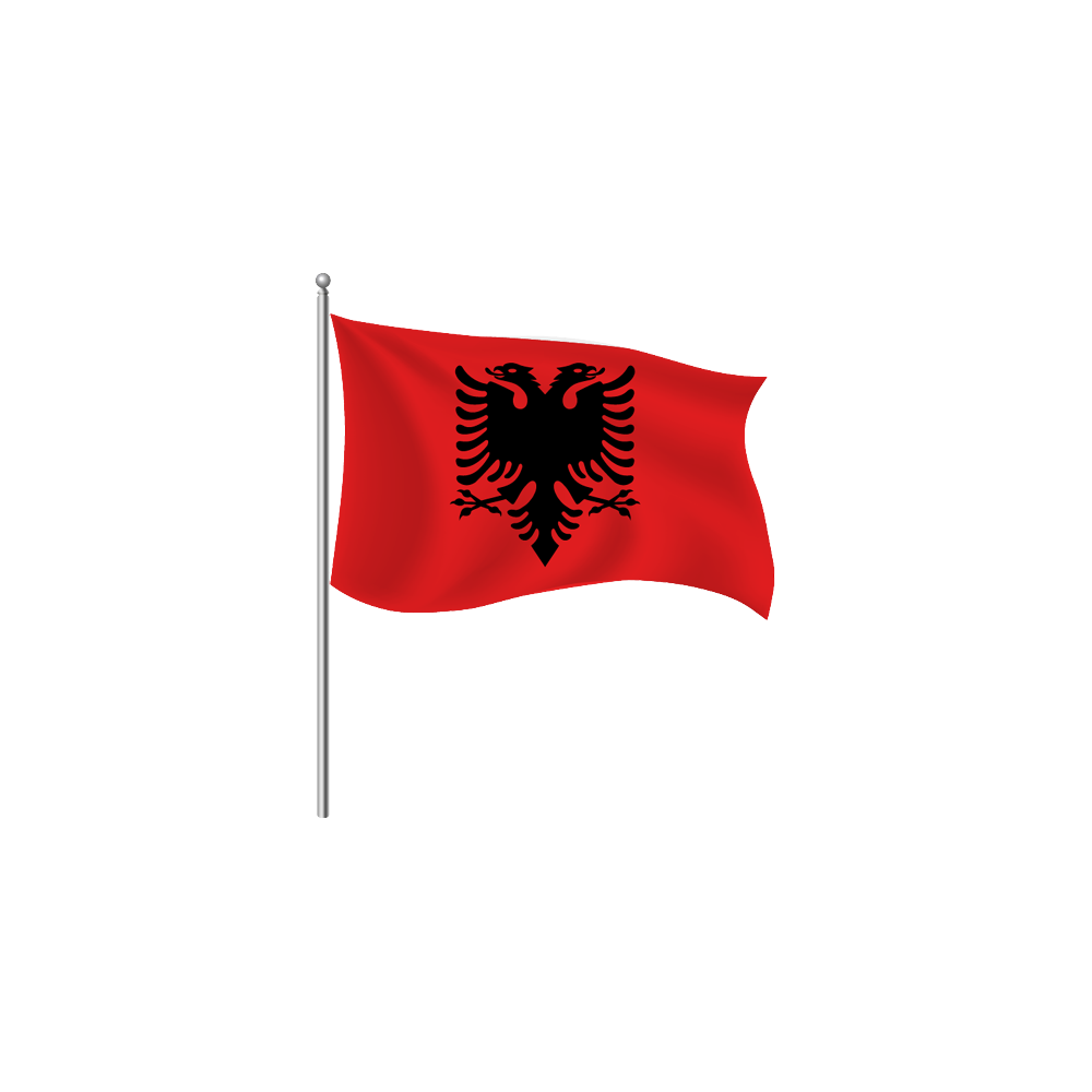 Albania Flag Transparent Picture
