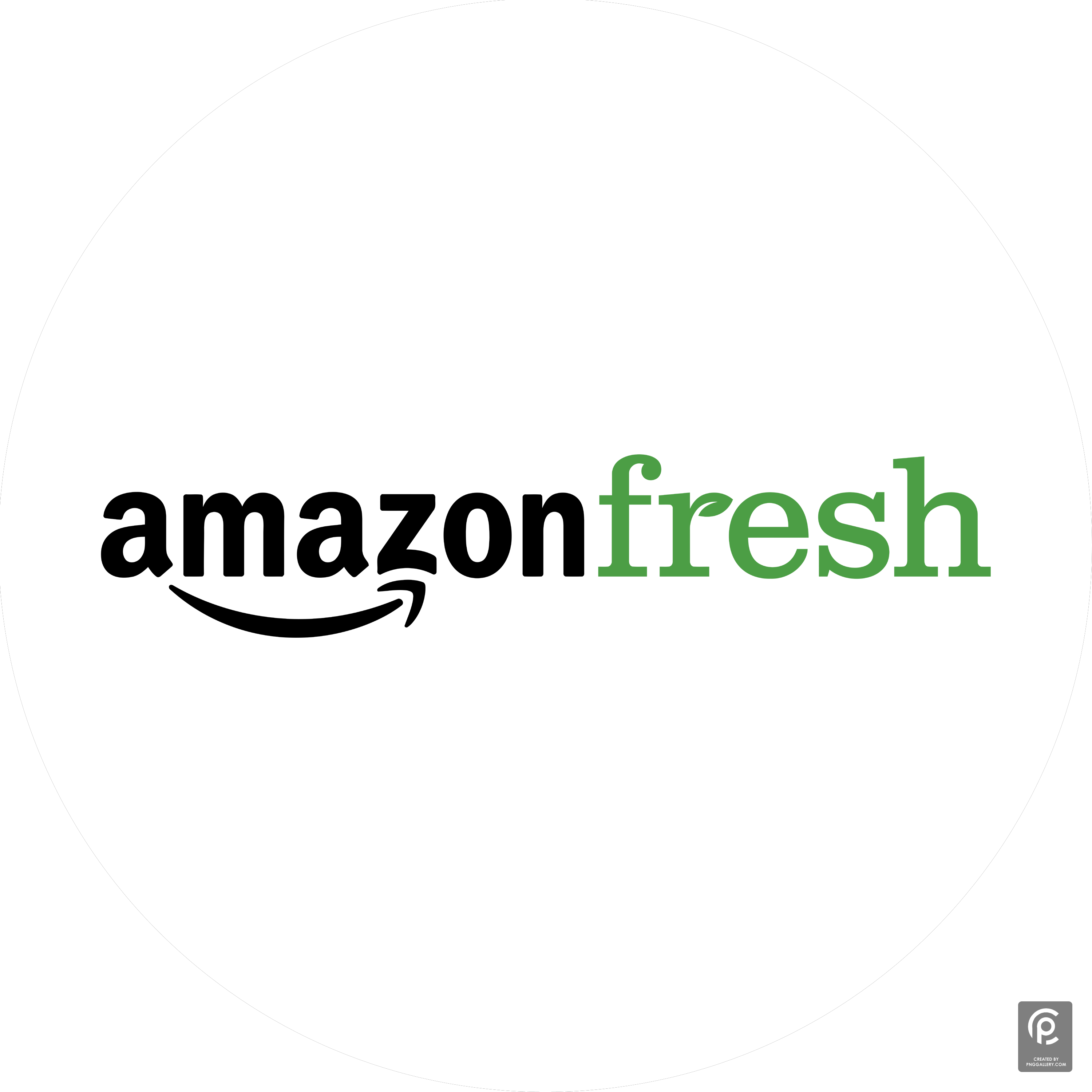 Amazon Fresh Logo Transparent Clipart