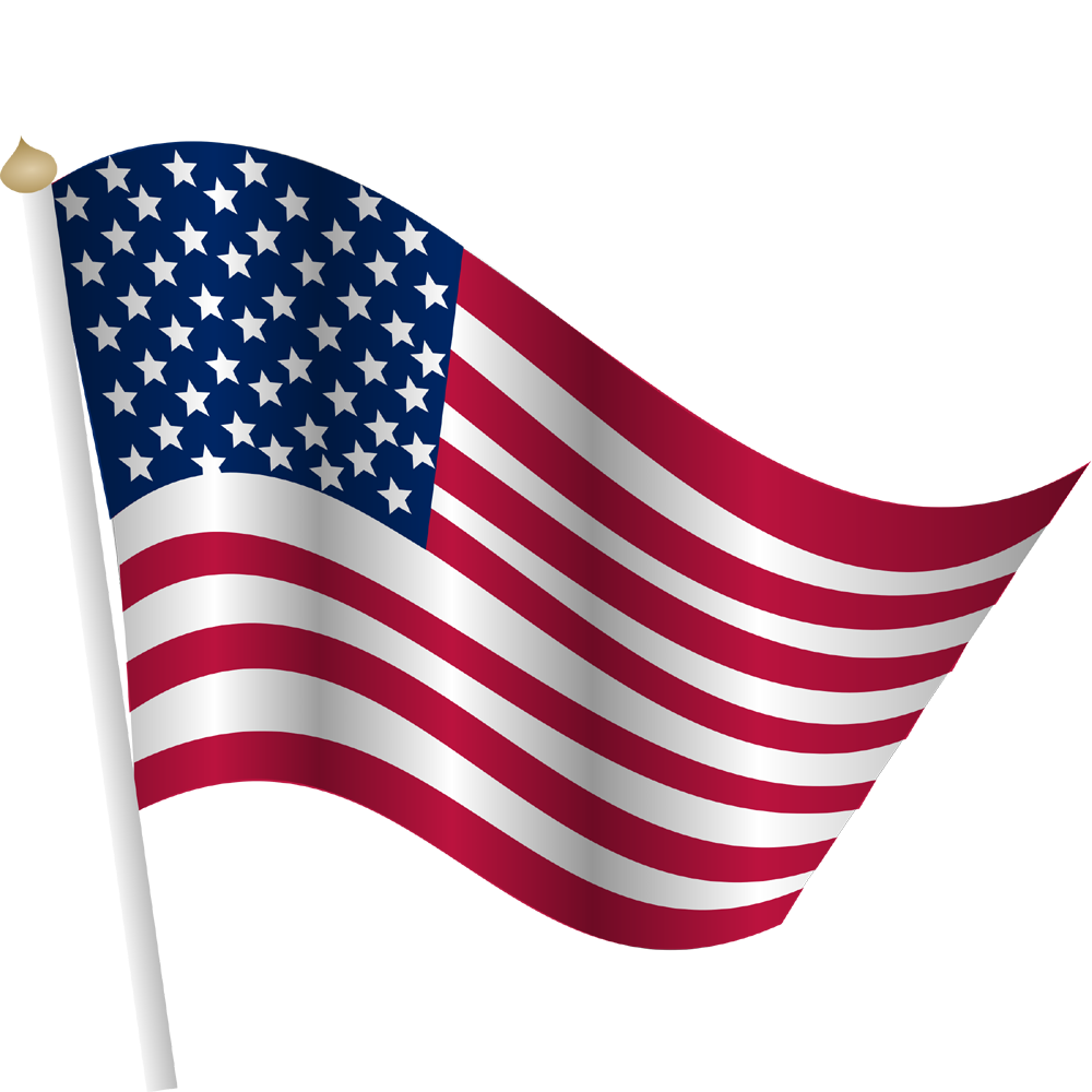 American Flag Transparent Image