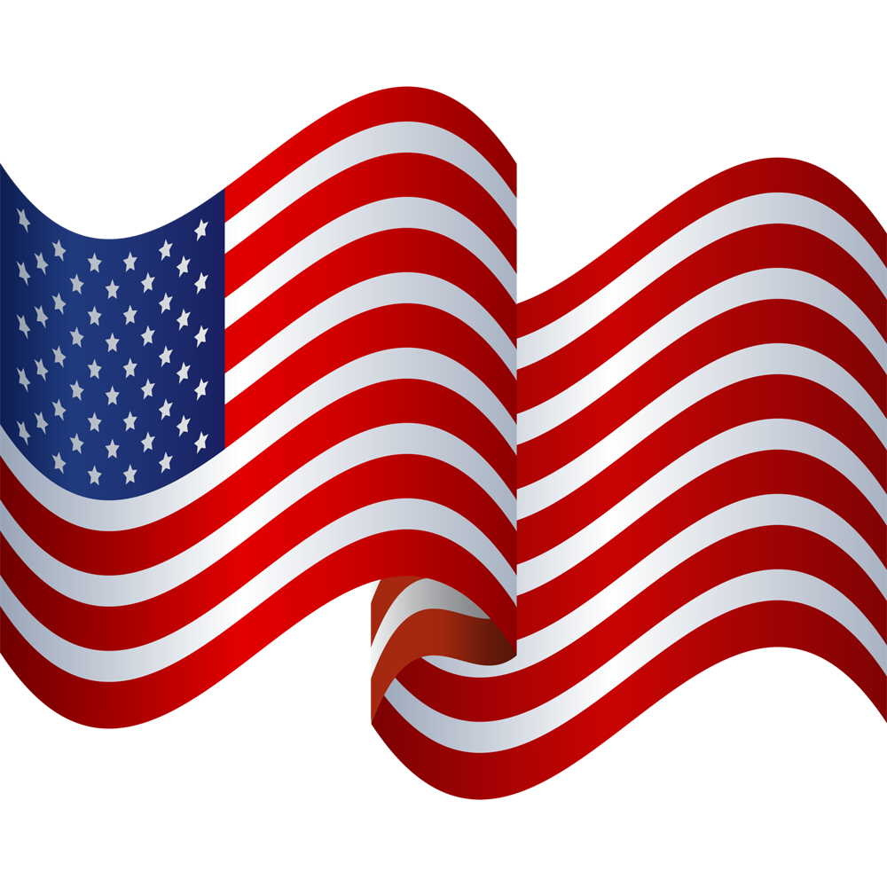 American Flag Transparent Photo