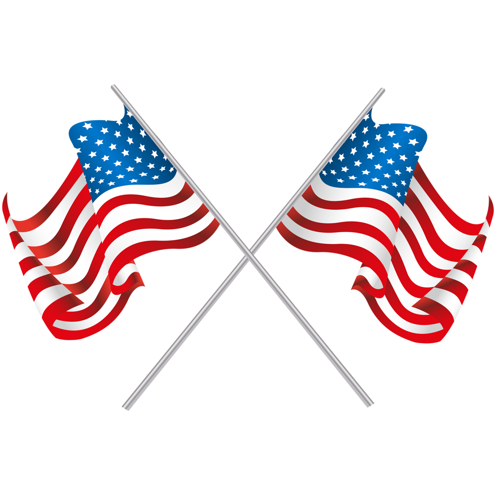 American Flag Transparent Clipart