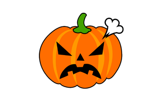 Angry Halloween Pumpkin PNG