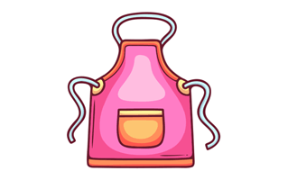 Apron Free Sticker PNG