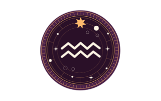 Aquarius Free Sticker PNG
