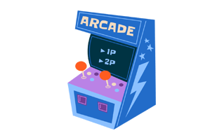 Arcade Game Free Sticker PNG