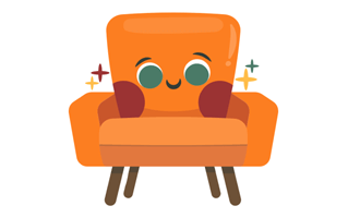 Armchair Free Sticker PNG