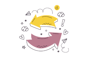 Arrows Free Sticker PNG