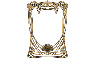 Art Deco Frame PNG