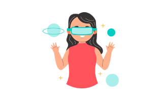 Augmented Reality Sticker PNG