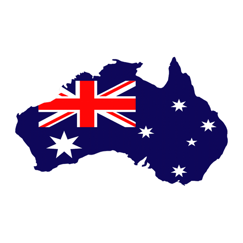 Australia Map Transparent Clipart