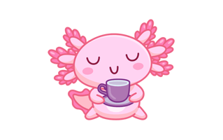 Axolotl Sticker PNG