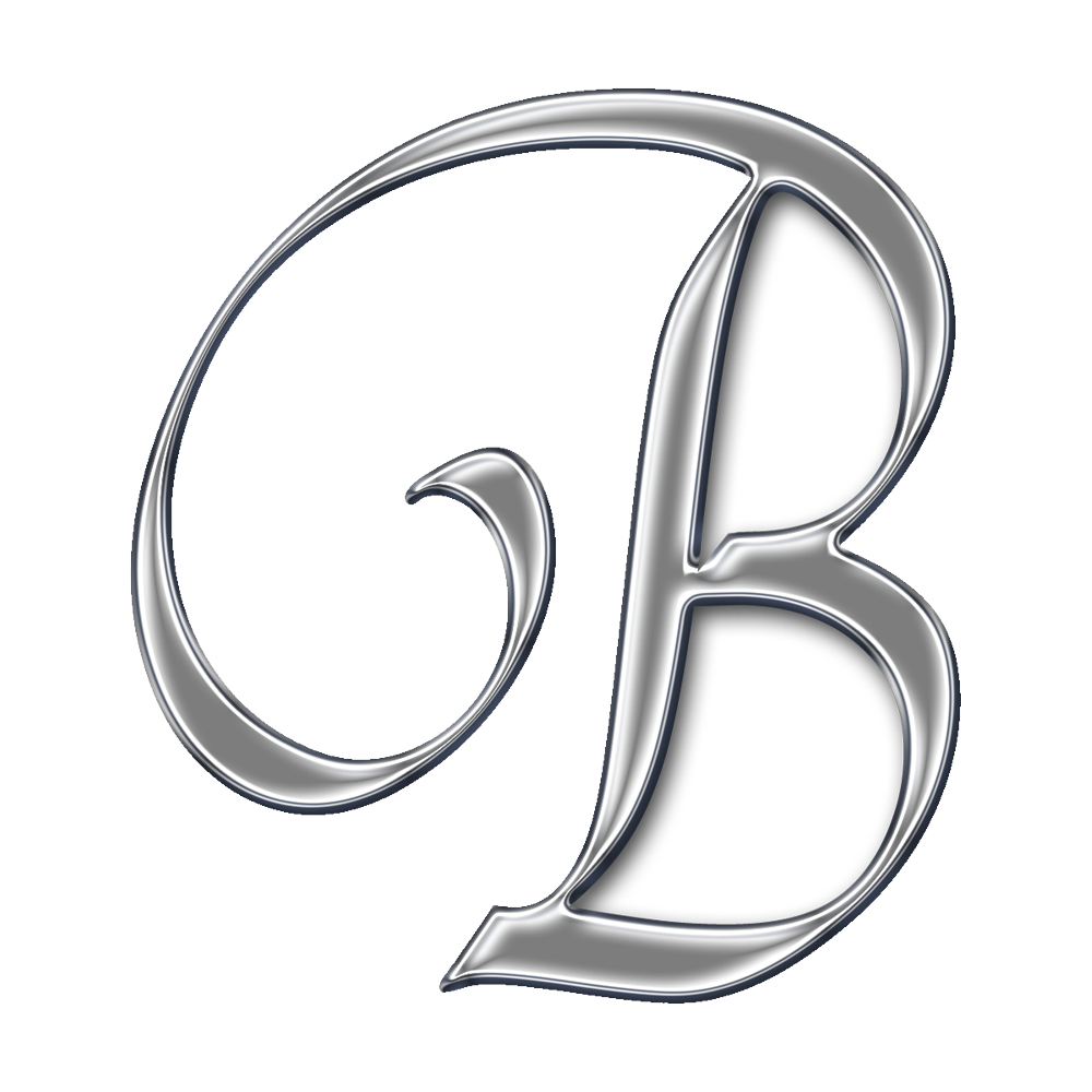 B Alphabet Transparent Clipart