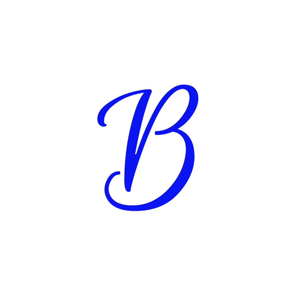 B Alphabet Blue Transparent Gallery