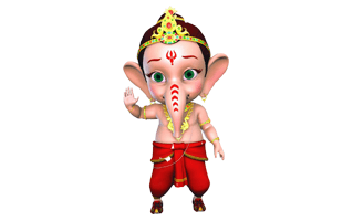 Bal Ganesha PNG