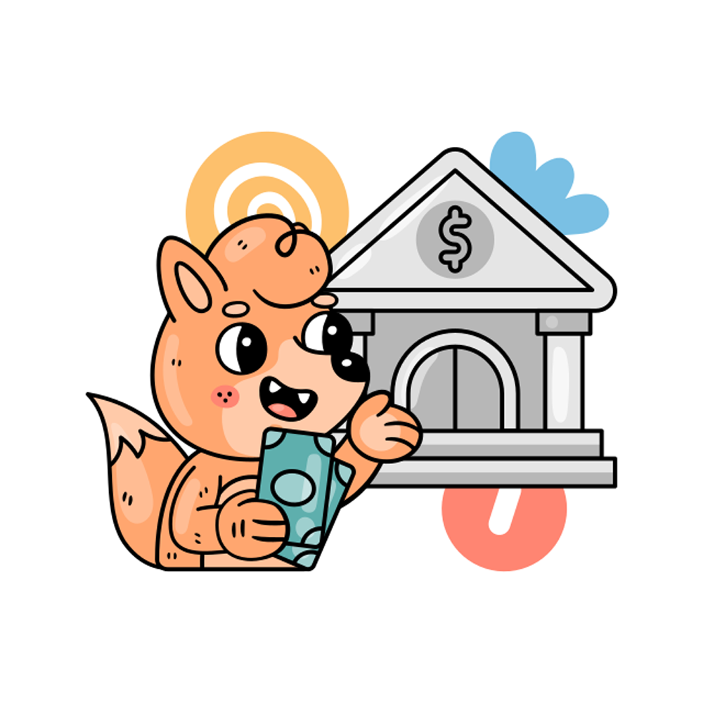 Bank Sticker Transparent Image