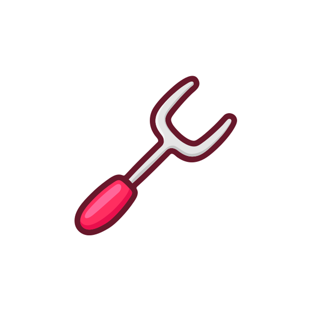 Barbecue Fork Free Sticker Transparent Image