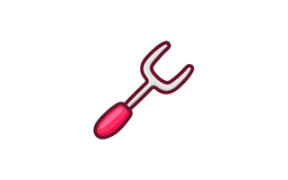 Barbecue Fork Free Sticker PNG