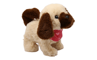 Barking Dog Soft Toy PNG