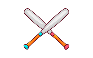 Baseball Sticker PNG