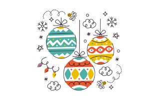 Baubles Free Sticker PNG