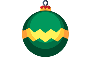 Baubles Sticker PNG