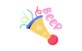 Beeper Sticker PNG