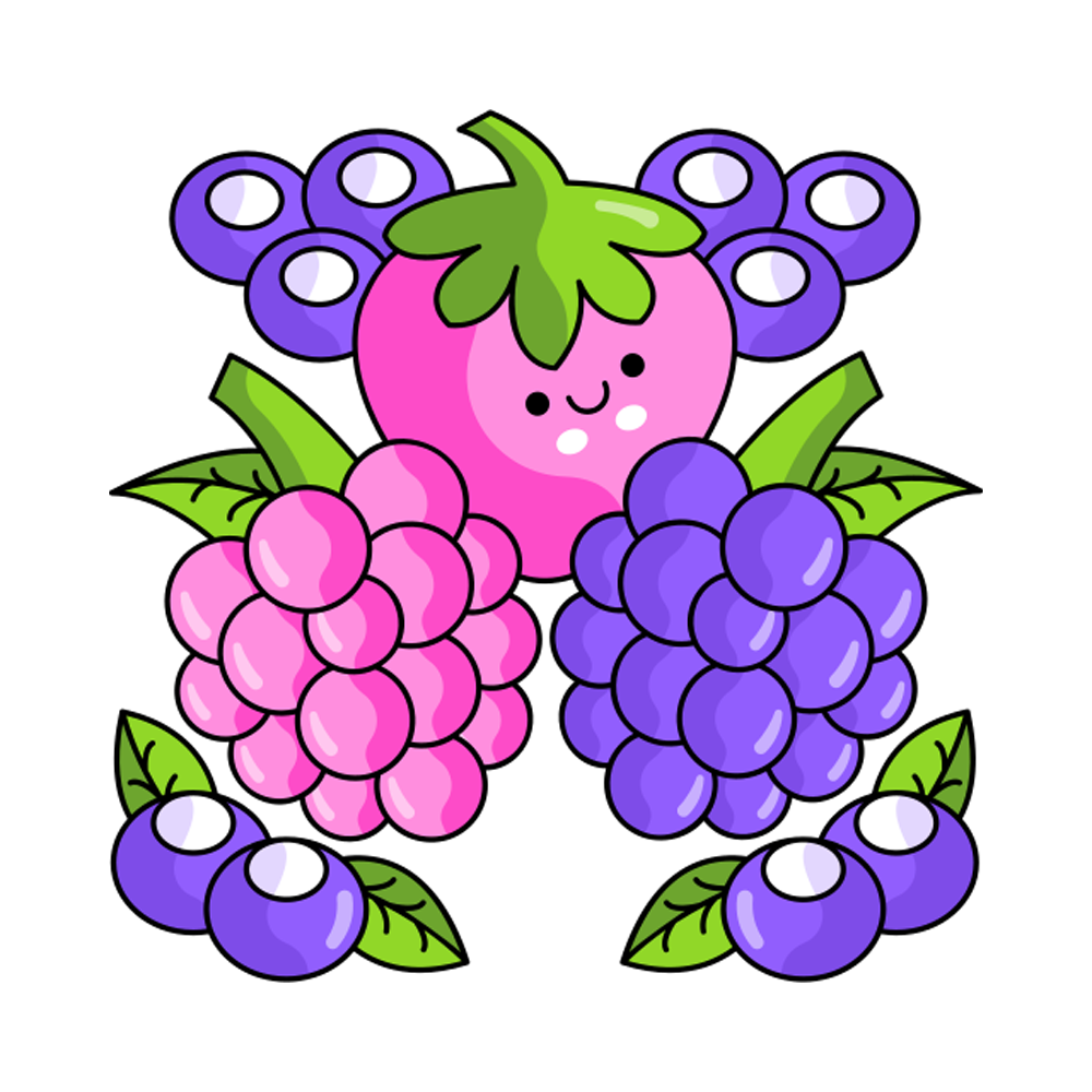 Berries Free Sticker Transparent Photo