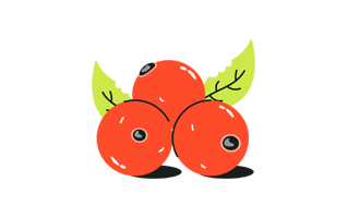 Berries Free Sticker PNG