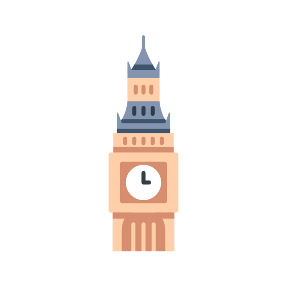 Big Ben Sticker Transparent Image
