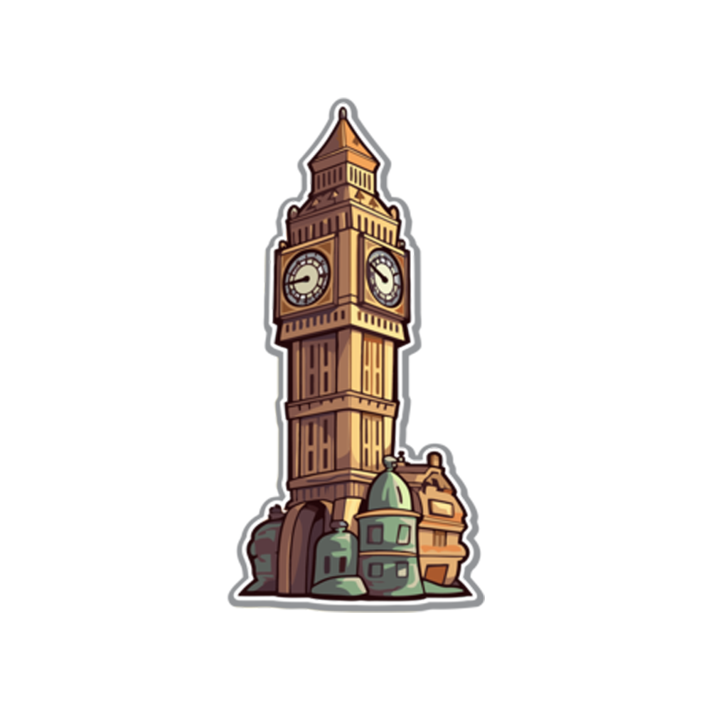 Big Ben Sticker Transparent Clipart