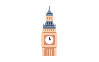 Big Ben Sticker PNG