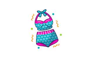 Bikini Free Sticker PNG