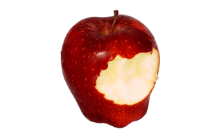 Bitten Apple PNG